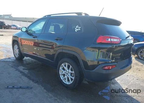 2016 Jeep Cherokee Sport из США, поврежденный, VIN 1C4PJLAB7GW293643